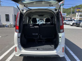 広々としたラゲージスペースを備えています。大きなものや長さのある荷物もしっかりと積み込めます。