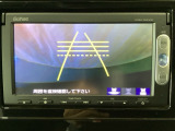 バックでの車庫入れも安心です! リアカメラが付いているバックモニター付のナビを装備しております。操作線もついており距離感も画面から確認できます。