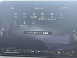 フルセグ・Bluetoothオーディオなどオーディオ機能も充実!