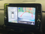 【アラウンドビューモニター】専用のカメラにより、上から見下ろしたような視点で360度クルマの周囲を確認することができます☆死角部分も確認しやすく、狭い場所での切り返しや駐車もスムーズに行えます。