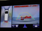 バックガイドモニターを装備しています、車庫入れもラクラクです。パノラミックビューモニターを搭載しています、上からの画像も表示されます。