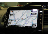 純正大画面ナビです。フルセグTVやBluetoothなど機能も充実しています。