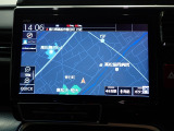 ホンダ純正ナビなのでダッシュボードにスッキリと収まっています。土地勘の無い所でも道に迷わず安心ですね!
