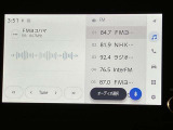 Bluetoothオーディオ対応しております。好きな音楽を聴きながらのドライブいいですね♪