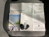 取扱説明書やメンテナンスノートもそろっています。スペアキーもそろっているので家族と共有することができ、紛失・破損した際も迅速な対応ができるので安心です。
