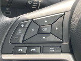 ステアリングスイッチです。ナビのオーディオコントロールが手元で行えます
