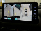 マルチビューカメラシステム搭載!バックカメラだけでは視認できなかった箇所も、ナビ画面に表示。ドライバーの死角を減らし運転を助けます。