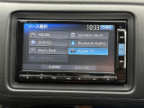 【オーディオソース】ラジオはもちろんCD、フルセグ、DVD、Bluetooth、ミュージックラック、SDと多彩な機能を装備しております