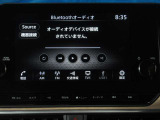 ナビはBluetoothAudio対応です。