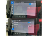 【スマホ連携も♪】 BluetoothやUSBは勿論、オプションのフルセグTV搭載 スマホアプリの一部が使用できるアップルカープレイ、アンドロイドオートにも対応♪