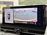 【アラウンドビューモニター】専用のカメラにより、上から見下ろしたような視点で360度クルマの周囲を確認することができます☆縦列駐車や幅寄せ時に活躍してくれます♪