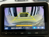 バックカメラ付きで後方の確認も安心です!スムーズな駐車・車庫入れをサポートいたします!
