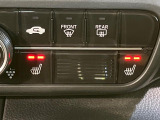 【シートヒーター】寒い日に重宝するシートヒーター!エアコンより早く温まってくれるので寒がりの人も安心ですね♪エアコンの温風は乾燥するから苦手、という方にもをおすすめです。