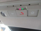 SOSコール搭載車です。スイッチによる任意起動とエアバッグが作動による自動起動で、緊急通報が可能です。(別途、有料申し込み)