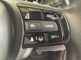 ハンドルにHondaセンシング系のクルーズコントロールやレーンキープアシストなどのスイッチが装備されています。ハンドルから手を離さず安全に操作できます。