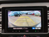 後方確認はバックカメラにお任せ♪後退時に便利で、駐車が楽になります♪