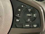 クルーズコントロールを装備しています。高速道路などで一定の速度で走ってくれるので運転が楽ですよ!速度を設定できますので、スピードの出しすぎにも注意できます。