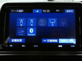 【Bluetooth機能付き】・・・ハンズフリー機能とスマートフォンにインストール済の音楽を聴くことができます。