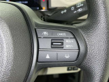 クルーズコントロール機能が付いています。 速度を設定するとアクセルを踏まなくても一定の速度で走ることができます。  高速道路ではとても便利な装置なんです。