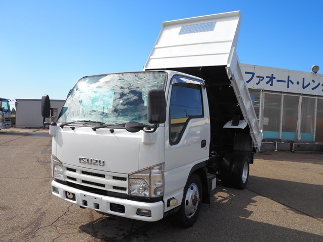 エルフ 3.0 強化ダンプ フルフラットロー ディーゼルターボ 4WD
