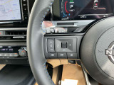 ステアリングスイッチです。ナビのオーディオコントロールが手元で行えます