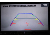 バックカメラで駐車も楽々です。