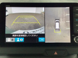 ☆バック時に後方がリアルタイム映像で確認☆駐車時や夜間のバック時に大活躍です☆