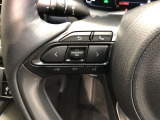 【ステアリングスイッチ】左です。ハンドルから手を離さず、運転に集中したまま手元でオーディオ操作等ができます。