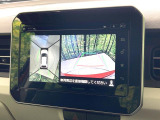 【全方位モニター用カメラ】専用のカメラにより、上から見下ろしたような視点で360度クルマの周囲を確認することができます☆死角部分も確認しやすく、狭い場所での切り返しや駐車もスムーズに行えます。