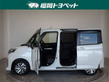 両側パワースライドドア付きだから、狭い駐車スペースなどでの 乗り降りラクラク!小さなお子さまのいるご家庭には嬉しい装備。