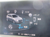 MMIナビゲーションには、オーディオ、Bluetooth機能がついております。