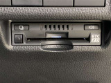 ETC車載器付きです。高速道路の料金所もスムーズに通過できます。