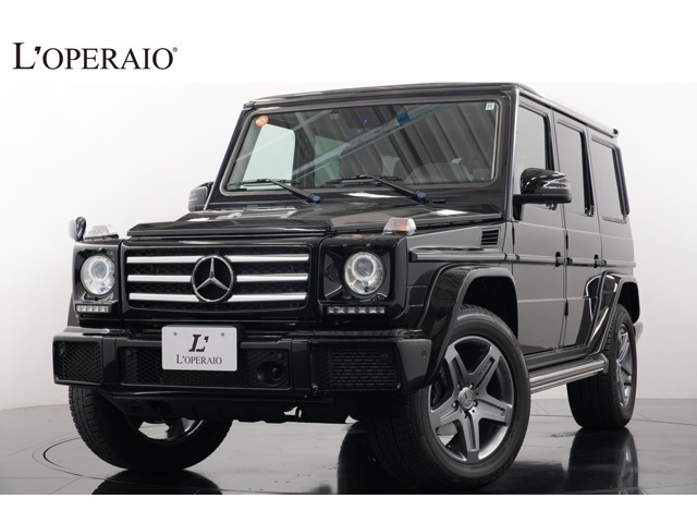 Gクラス G550 ロング 4WD V8 左ハンドル ブラックレザー ラグジュア