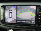 360度廻りを見渡せるアラウンドビューモニター搭載です。