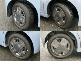 155/65R14 ホイールキャップ仕様です。タイヤはまだまだ使えます。
