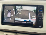 【パノラマモニター】専用のカメラにより、上から見下ろしたような視点で360度クルマの周囲を確認することができます☆死角部分も確認しやすく、狭い場所での切り返しや駐車もスムーズに行えます。