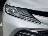 LEDヘッドライトです。デザイン性がよくとても明るいので、夜間の走行や悪天候でも安心です。しかも長寿命!