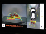 バックガイドモニターを装備しています、車庫入れもラクラクです。パノラミックビューモニターを搭載しています、上からの画像も表示されます。