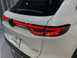 視認性がいいテールランプ。後続車にも存在をアピール。