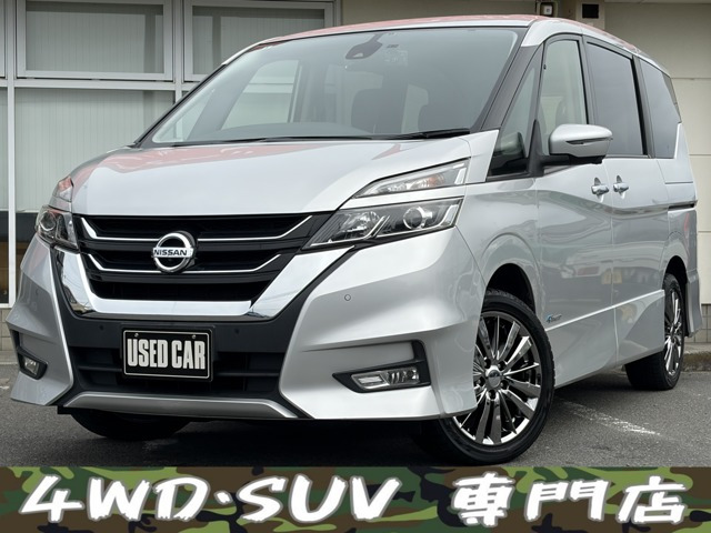 セレナ 2.0 ハイウェイスター 4WD ナビ TV BT 全周囲カメラ 記録簿 四駆 ETC