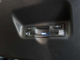 ETC車載器付きです。高速道路の料金所もスムーズに通過できます。
