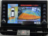 バックモニター&全周囲モニター!お車の周りの状況を俯瞰的に確認できます♪