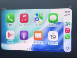 ●Apple Car Play:スマホとの有線接続で、ナビ・オーディオ再生などスマホのアプリ機能が画面でも使える便利機能です!