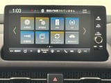 ★スマートフォンのような操作感の静電式タッチパネル。