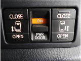 両側電動スライドドアスイッチ操作(運転席)