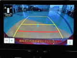 バックモニター装備!駐車時等に活躍♪ ガイドライン付きで、自信が無くても O.K♪ 一度体験すると、無くてはならないものですよ☆