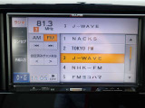 車内では音楽やラジオ・TVをお楽しみいただけます♪