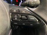 【レーダークルーズコントロール】高速道路での長距離走行が楽に!!自動で速度を保つクルーズコントロールが、衝突軽減システムと連携し、前方の車両を感知して車間を保つように速度調節してくれます!!