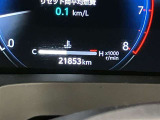 当社、入庫時走行距離は 21853kmです。