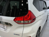 視認性がいいテールランプ。後続車にも存在をアピール。